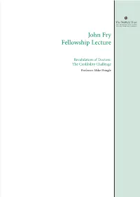 John Fry Fellowship Lecture