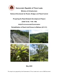 Preparing the Road Network Development Project
