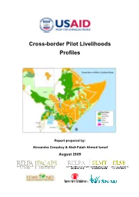 Cross-Border Pilot Livelihoods Profiles