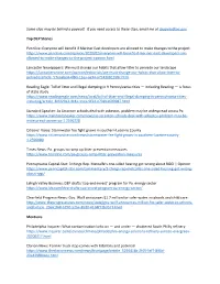 Some Clips May Be Behind a Paywall. If You Need Access to These Clips, Email Me at Djagiela@Pa.Gov