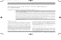Visual Acuity and Color Vision Deficiency in Amblyopia