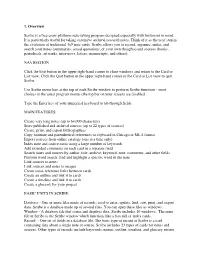 1. Overview Scribe Is a Free Cross-Platform Note-Taking Program