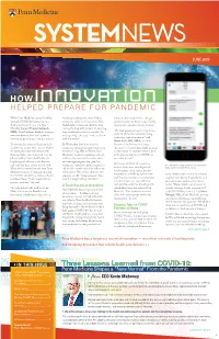 How Innovation Helped Prepare for Pandemic