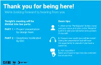 LOWER MANHATTAN COASTAL RESILIENCY PROJECT – BATTERY Introductory Community Presentation