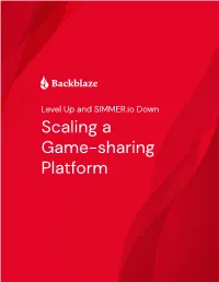 Scaling a Game-Sharing Platform Introduction