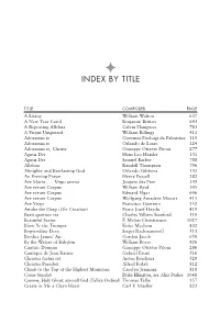 Index by Title