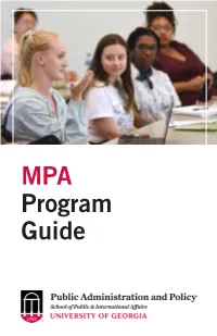 MPA Program Guide