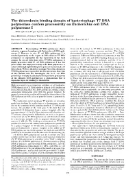 The Thioredoxin Binding Domain of Bacteriophage T7 DNA