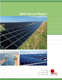 2009 Annual Report