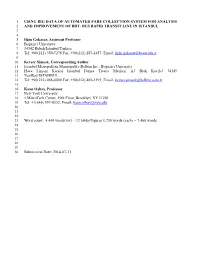 Author Instructions for Extended Abstract
