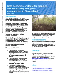 Data Collection Protocol for Mapping and Monitoring Mangrove
