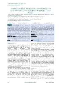 Identification and Antimicrobial Susceptibility of Granulicatella