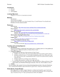 Notation OSCO Online Curriculum Guide