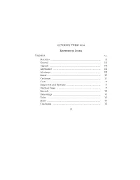 OCTOBER TERM 1994 Reference Index Contents