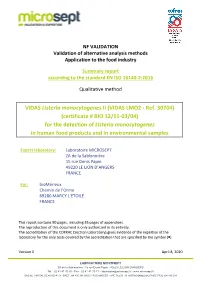 (VIDAS LMO2 ‐ Ref