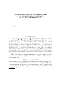 A Characterization of Symmetric Cones by an Order-Reversing Property of the Pseudoinverse Maps