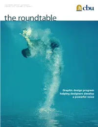 Graphic Design Program Helping Designers Develop a Powerful Voice Message from the President DR