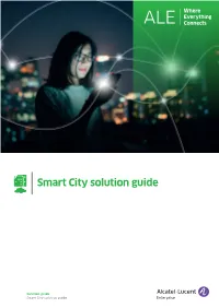 Smart City Network Solution Guide This