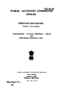 Thibtysecomd Report (Third Lok Sabha)