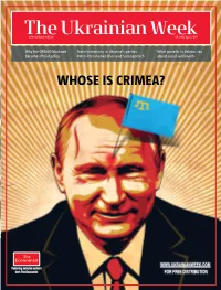 Whose Is Crimea?