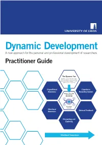 Dynamic Development a New Approach for the Personal and Professional Development of Researchers Practitioner Guide