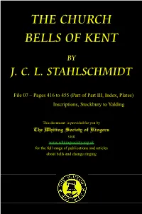 The Church Bells of Kent