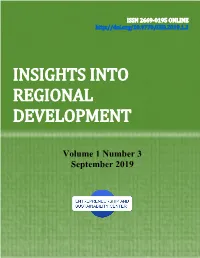 Insights Into Regional Development