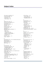 Subject Index 221 Subject Index
