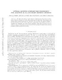 Arxiv:1808.04585V2 [Math.NA]