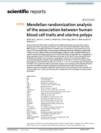 Mendelian Randomization Analysis of the Association Between Human