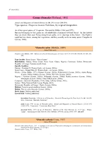 397 Genus Osmodes Holland