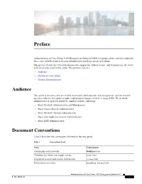 Administration of Cisco Prime LAN Management Solution 4.2 OL-25947-01 V