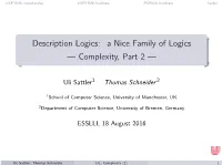 Complexity, Part 2 —