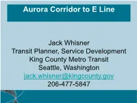 Rapidride Implementation Update