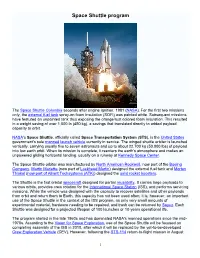 Space Shuttle Program