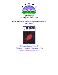 Cocconi and Morrison: Searching for Interstellar Communications