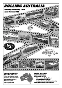 ROLLING AUSTRALIA January/February 2005 Issue Number 158