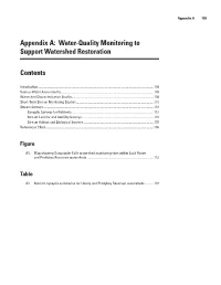 The Water-Quality Monitoring Program for the Baltimore Reservoir System, 1981–2007