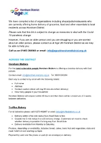 We Have Compiled a List of Organisations
