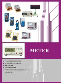 Protable Multimeter Benchtop Multi Meter Wattmeter Student Meter Portable Digital Current Clamp and More