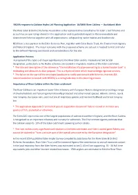 REDFA Response to Dalston Hydro Ltd Planning Application 16/0898 River Caldew – Buckabank Weir