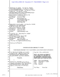 SIGNED Declaration of Brent Coulter, 08 25 2020, 1696-01