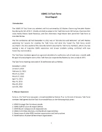 USMS 2.0 Task Force Final Report
