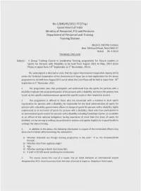 III. Conditions and Procedures for Application 1