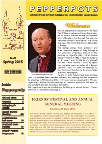Pepperpots Event on 5 September (See Page 2)