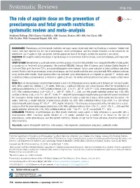 Systematic Reviews Ajog.Org