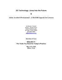 U3 Technology: Jump Into the Future