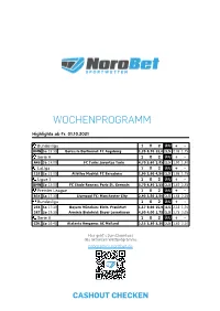 Wochenprogramm