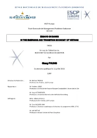 Dissertation-Banking in Emerging Markets-Giangphung