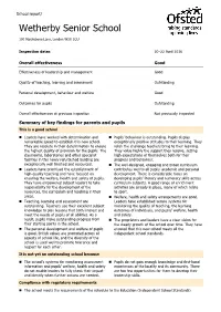 Ofsted Report